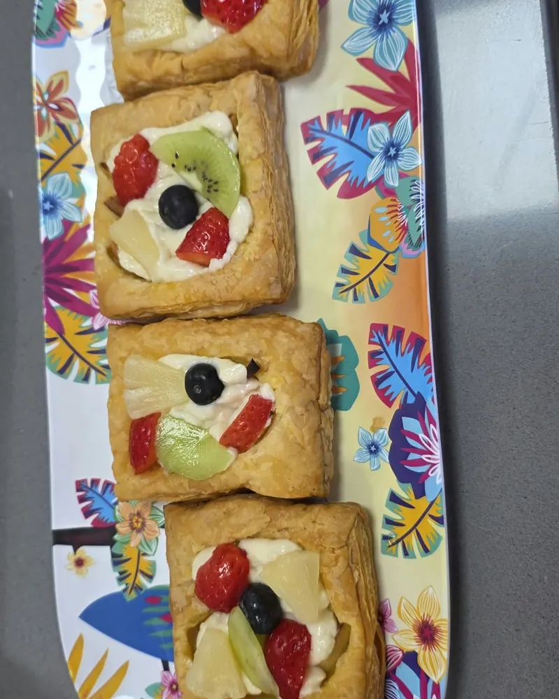 Hojaldre de frutas