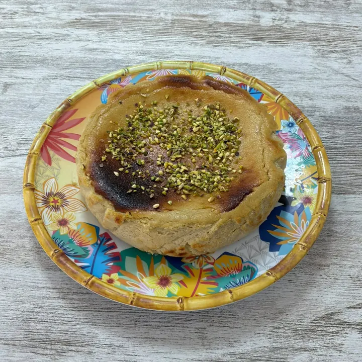 Tarta de queso Pistacho